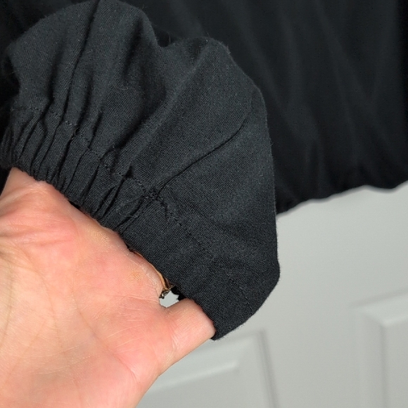 INC International Concepts Black Blouse - Picture 4 of 10